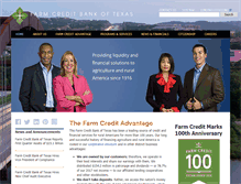 Tablet Screenshot of farmcreditbank.com